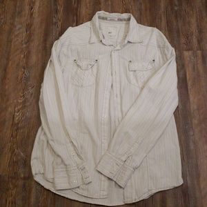 Mens Buckle button up